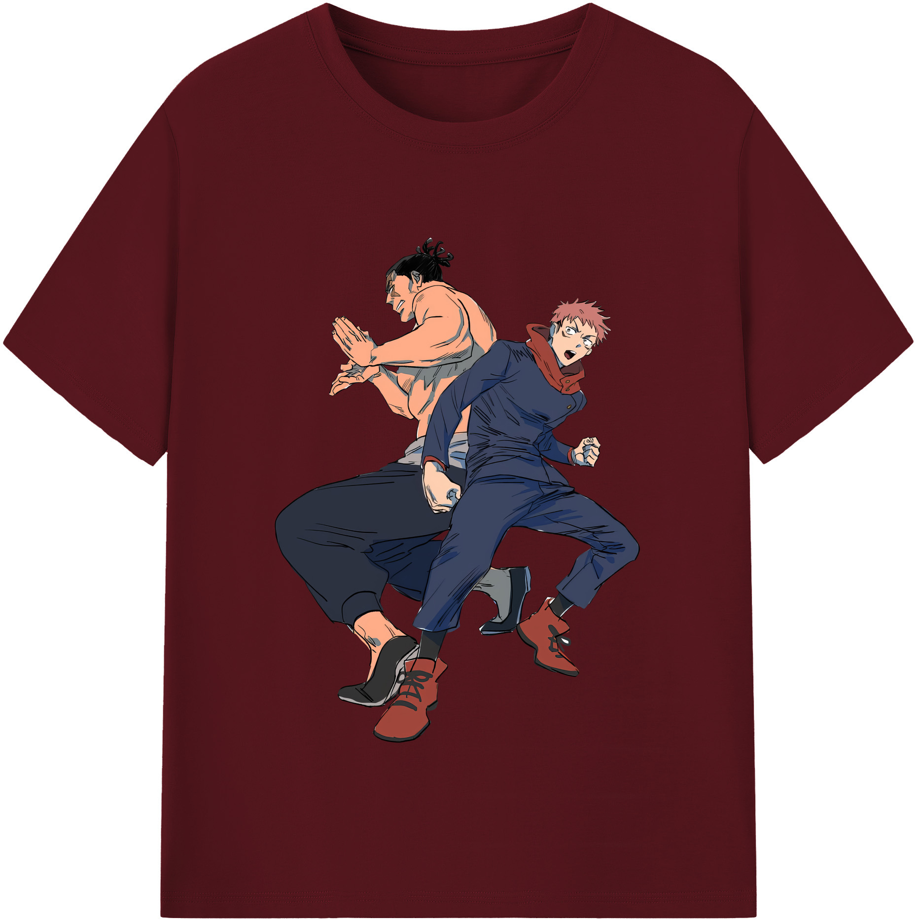 （画像用） 呪術廻戦 Jujutsu Kaisen 綿100％半袖Tシャツ（フロントプリント）